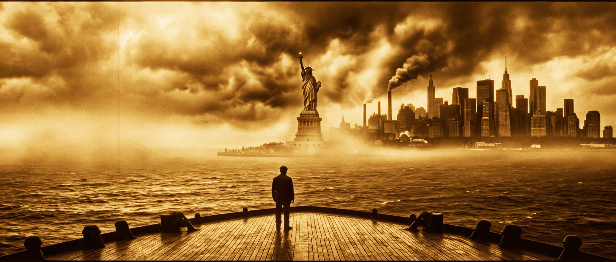 America (Autopsy of Seduction) — GOT the band first single still, statue of liberty